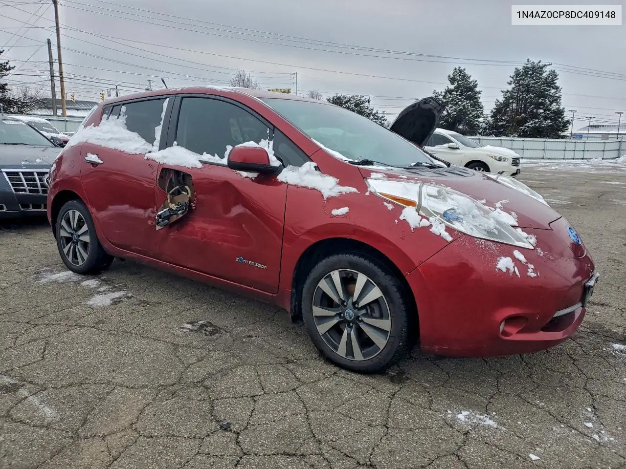 1N4AZ0CP8DC409148 2013 Nissan Leaf S