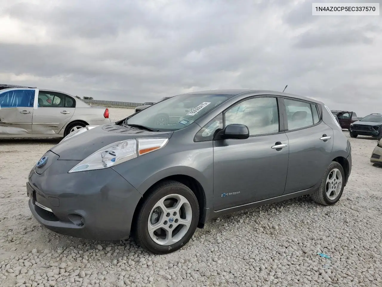 1N4AZ0CP5EC337570 2014 Nissan Leaf S