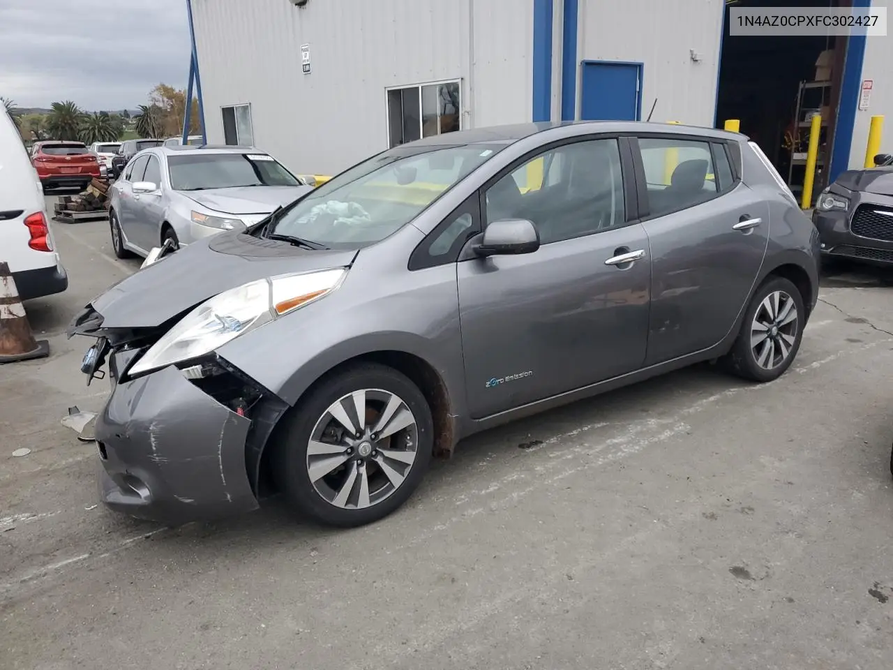1N4AZ0CPXFC302427 2015 Nissan Leaf S