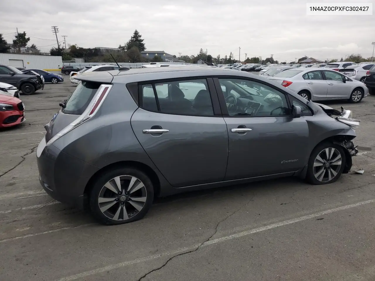 1N4AZ0CPXFC302427 2015 Nissan Leaf S