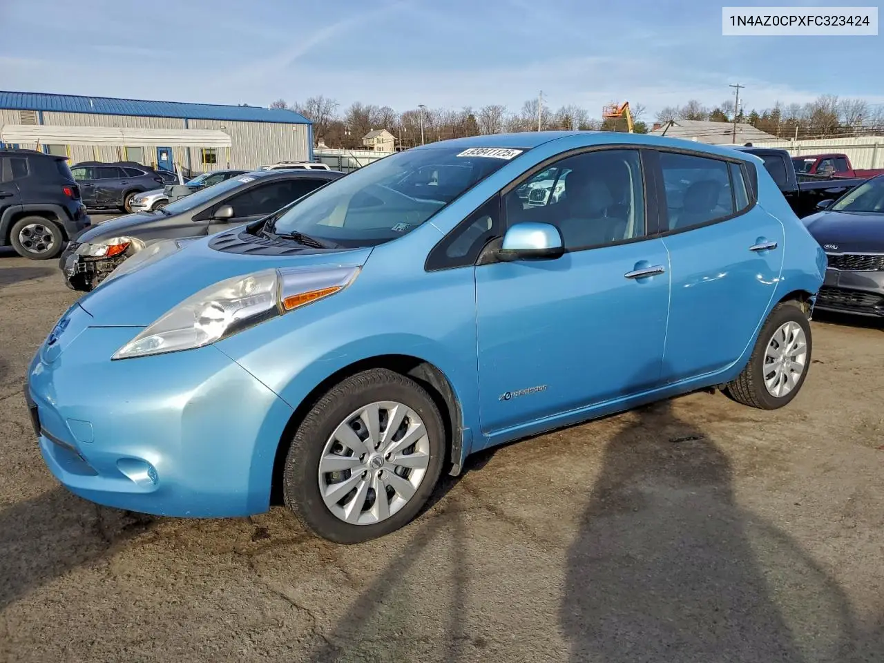 1N4AZ0CPXFC323424 2015 Nissan Leaf S
