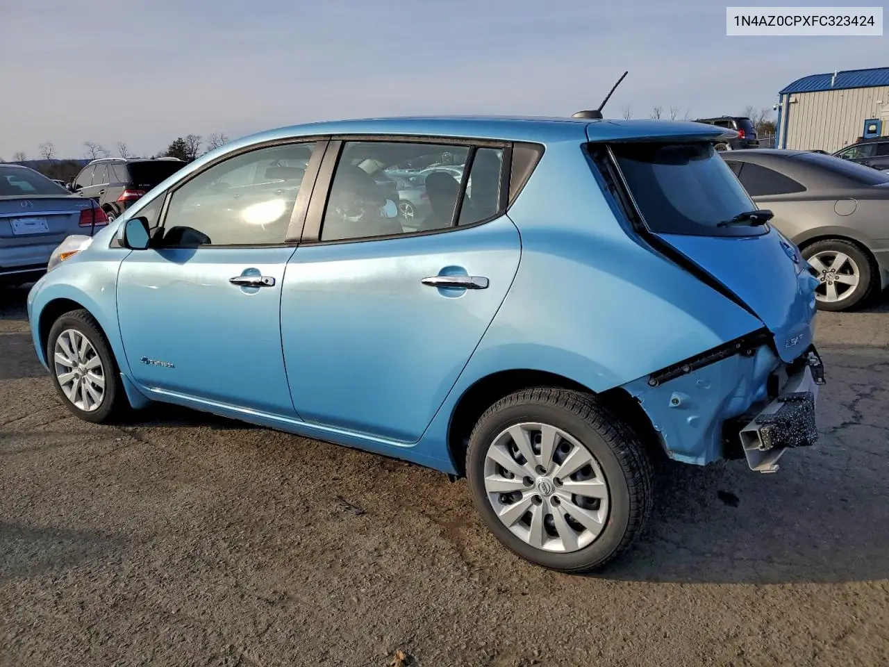 1N4AZ0CPXFC323424 2015 Nissan Leaf S