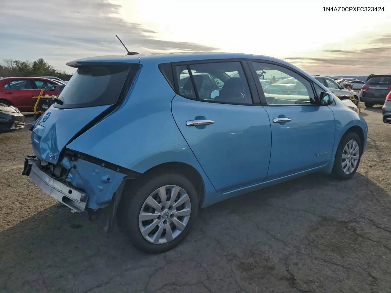 1N4AZ0CPXFC323424 2015 Nissan Leaf S