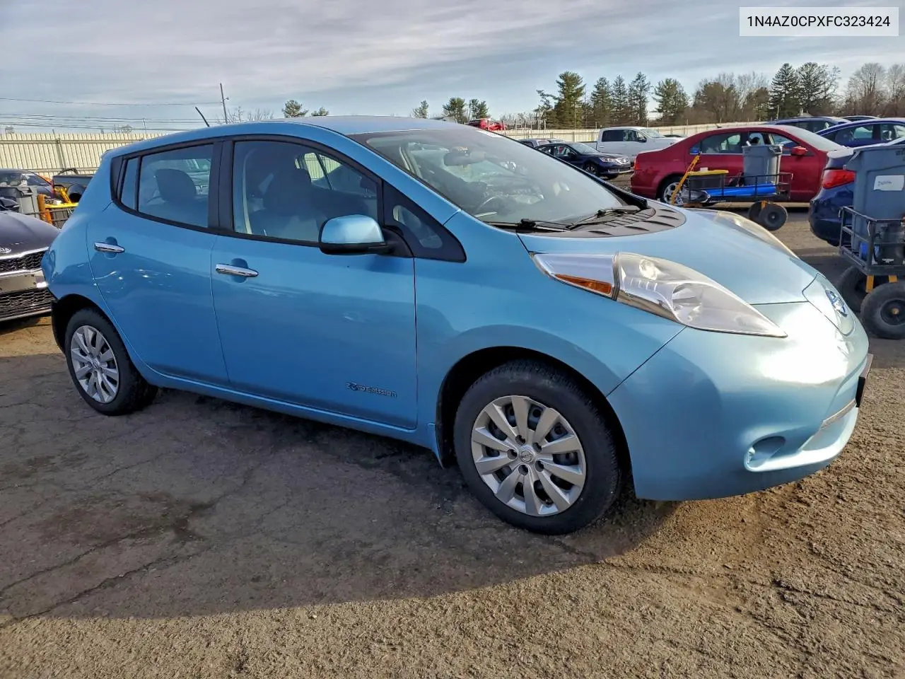1N4AZ0CPXFC323424 2015 Nissan Leaf S