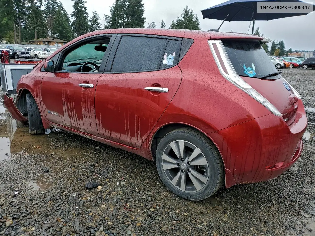 1N4AZ0CPXFC306347 2015 Nissan Leaf S