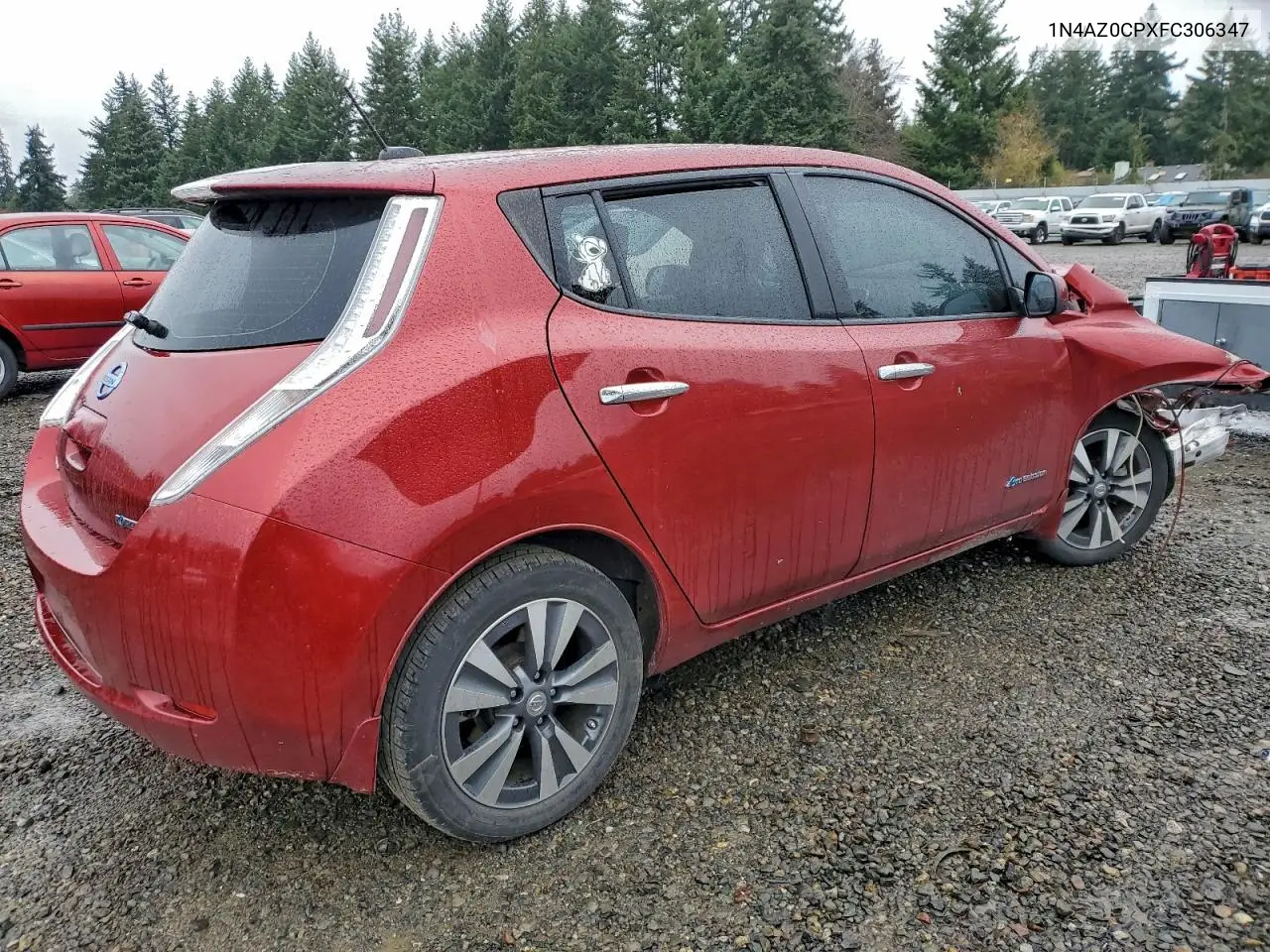 1N4AZ0CPXFC306347 2015 Nissan Leaf S
