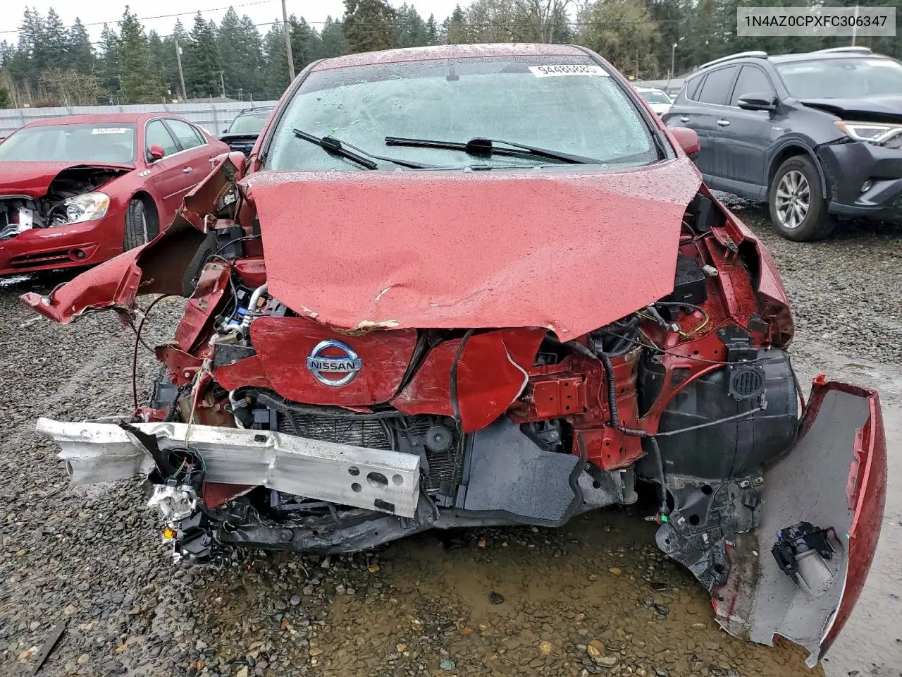 1N4AZ0CPXFC306347 2015 Nissan Leaf S