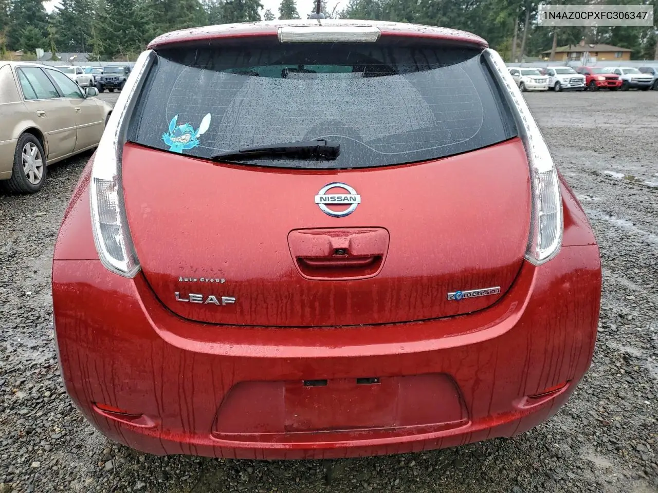 1N4AZ0CPXFC306347 2015 Nissan Leaf S