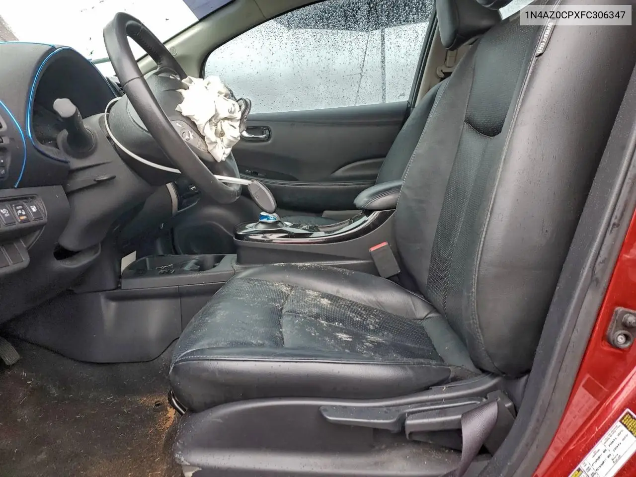 1N4AZ0CPXFC306347 2015 Nissan Leaf S