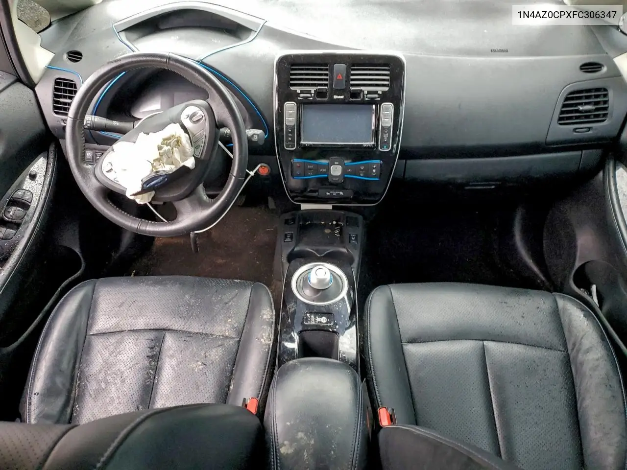 1N4AZ0CPXFC306347 2015 Nissan Leaf S