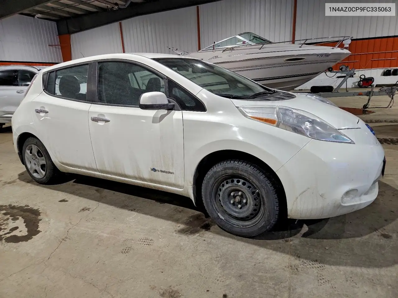1N4AZ0CP9FC335063 2015 Nissan Leaf S
