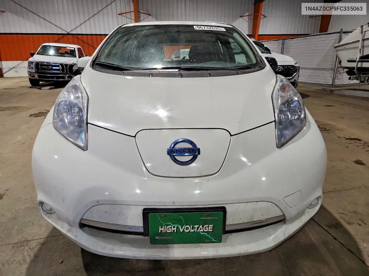 1N4AZ0CP9FC335063 2015 Nissan Leaf S