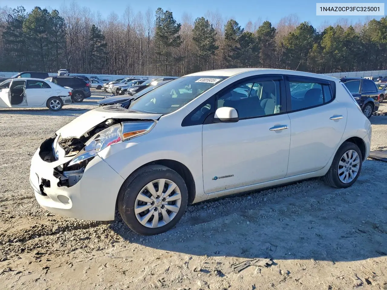 1N4AZ0CP3FC325001 2015 Nissan Leaf S