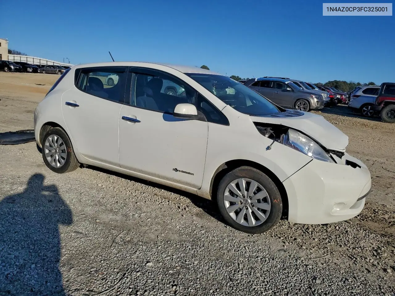 1N4AZ0CP3FC325001 2015 Nissan Leaf S