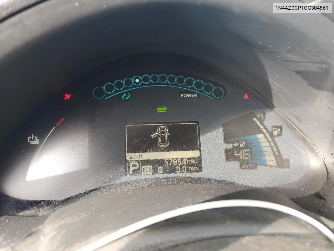 1N4AZ0CP1GC304861 2016 Nissan Leaf S