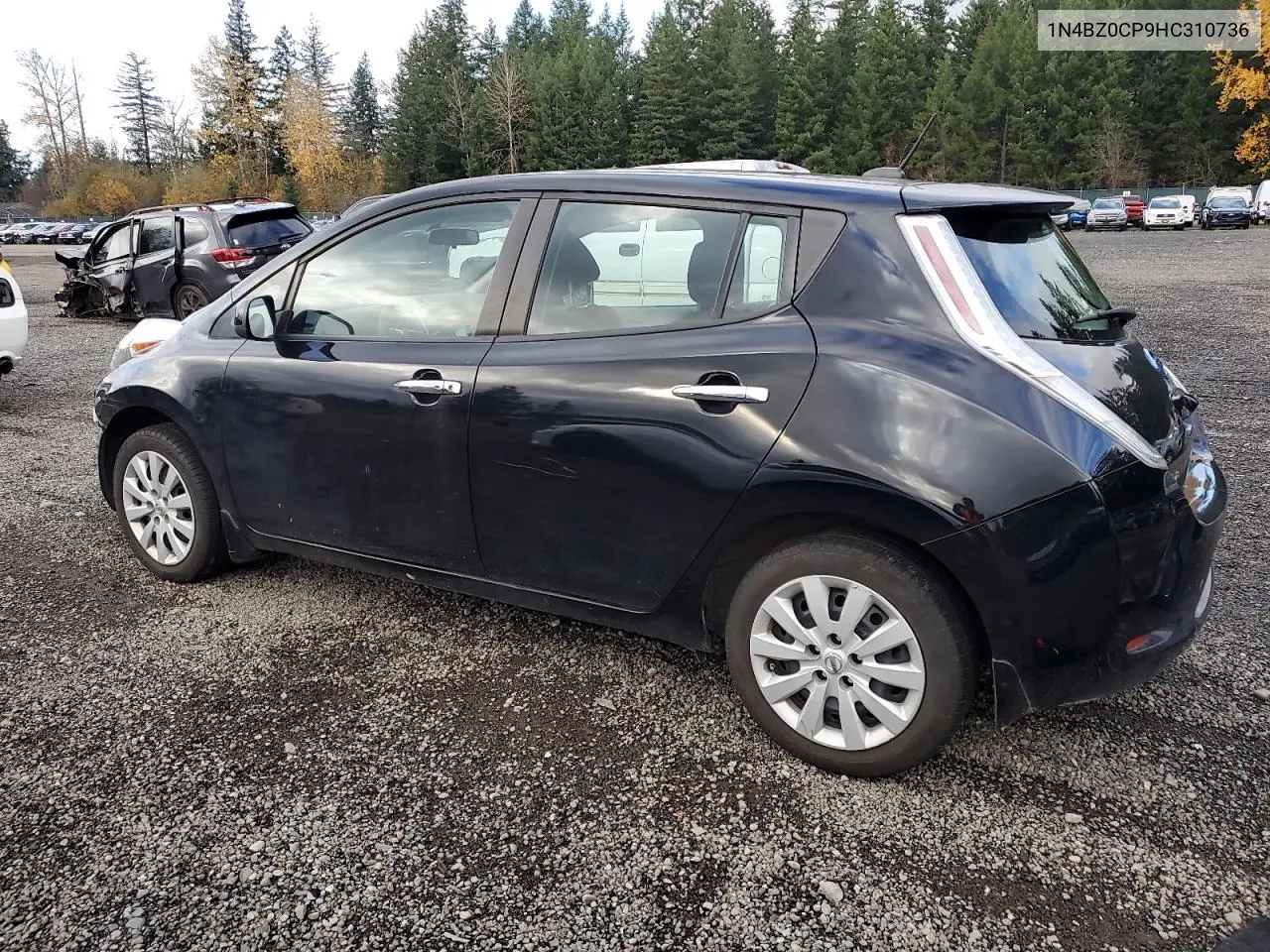 1N4BZ0CP9HC310736 2017 Nissan Leaf S