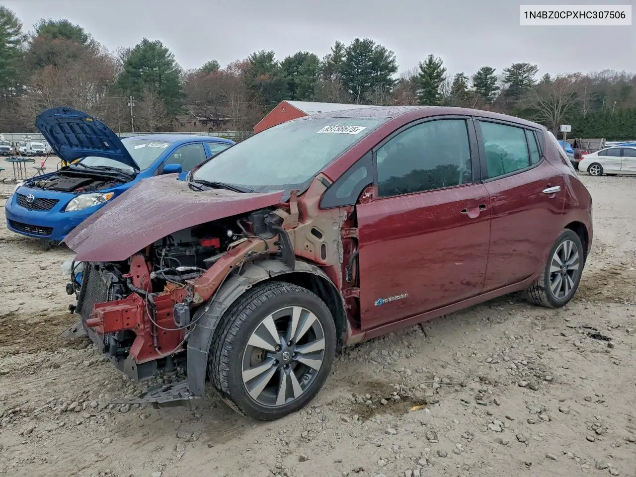 1N4BZ0CPXHC307506 2017 Nissan Leaf S