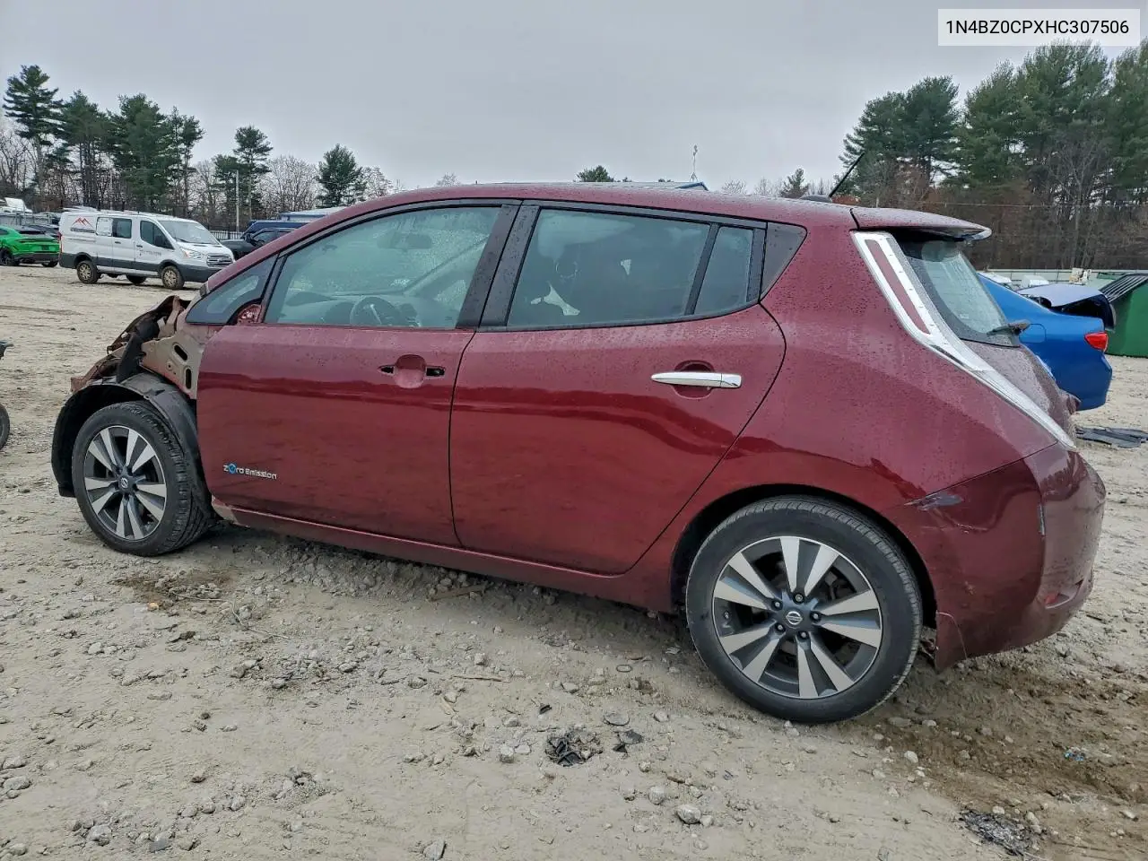 1N4BZ0CPXHC307506 2017 Nissan Leaf S