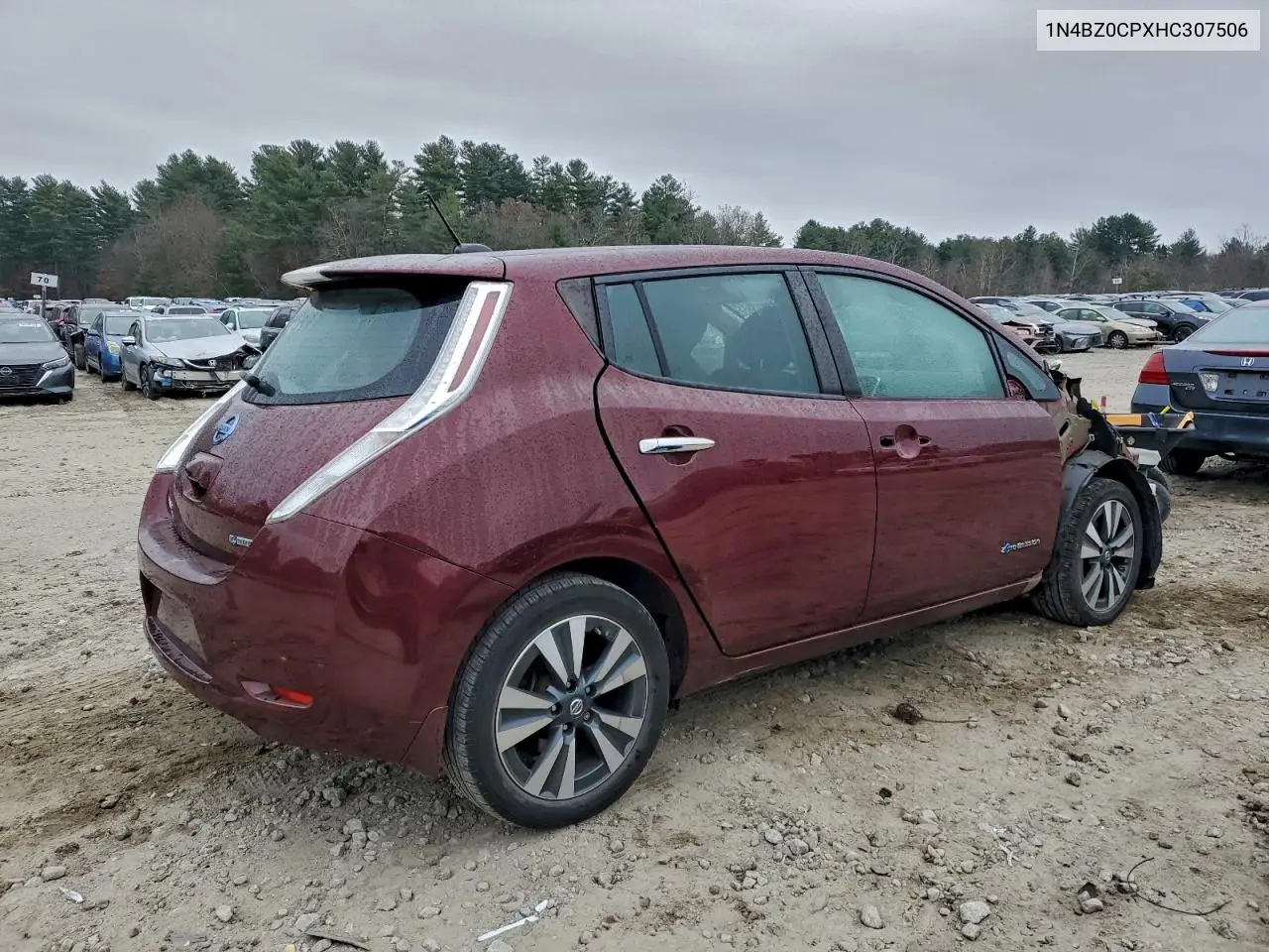 1N4BZ0CPXHC307506 2017 Nissan Leaf S
