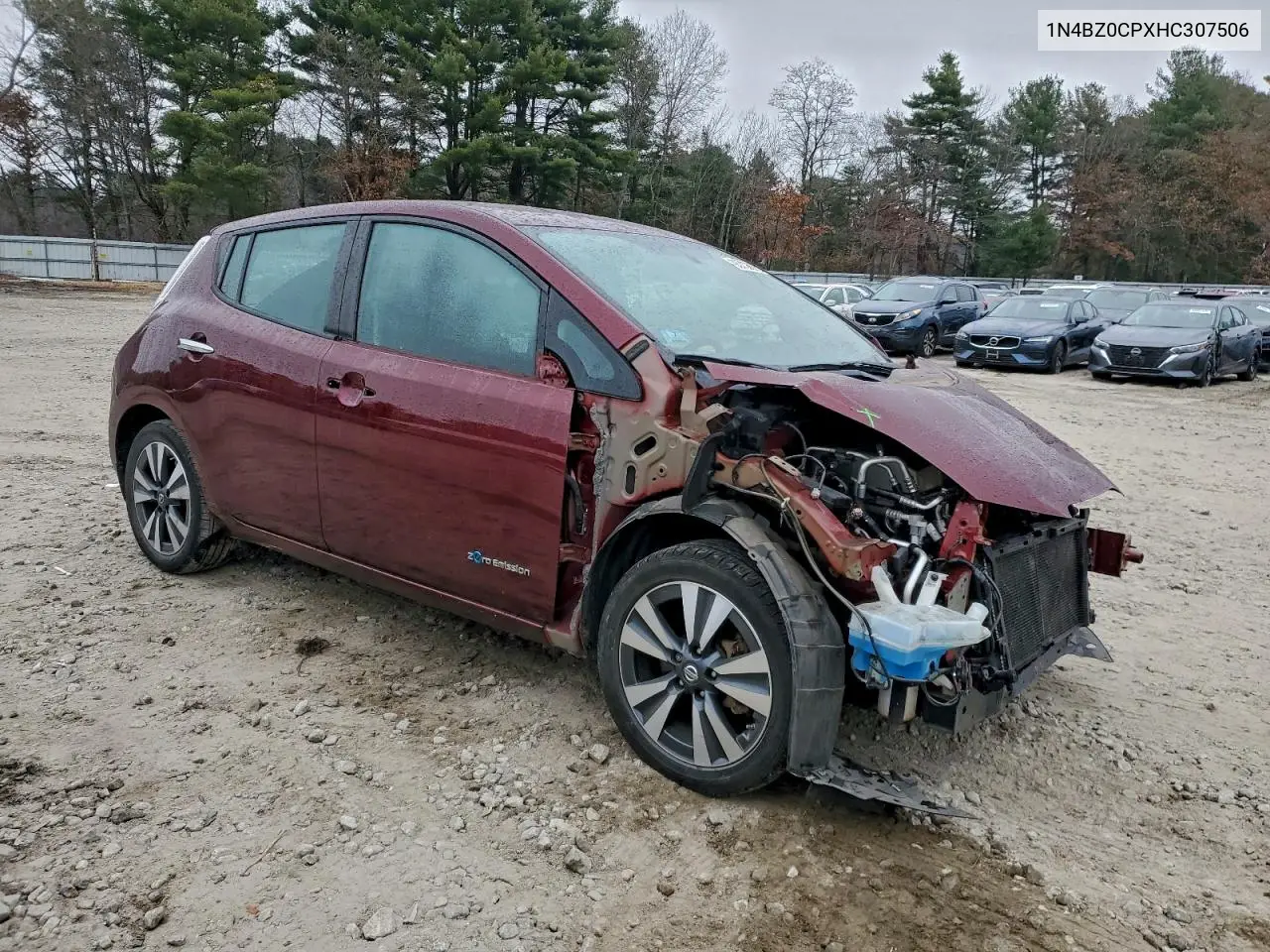 1N4BZ0CPXHC307506 2017 Nissan Leaf S