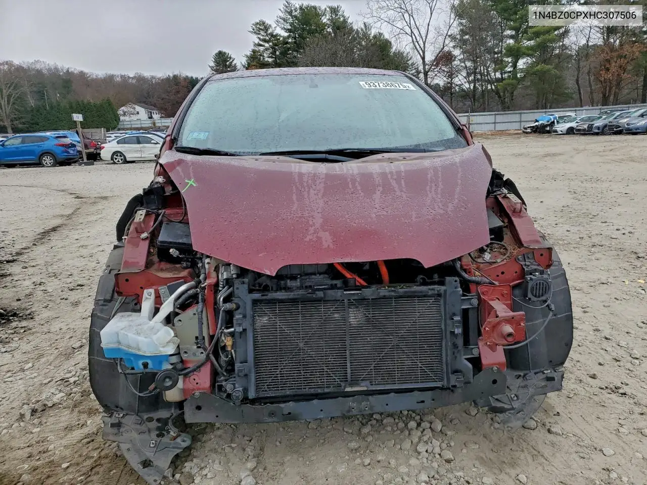 1N4BZ0CPXHC307506 2017 Nissan Leaf S