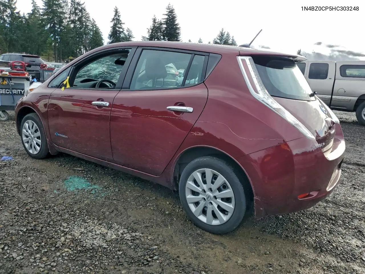1N4BZ0CP5HC303248 2017 Nissan Leaf S