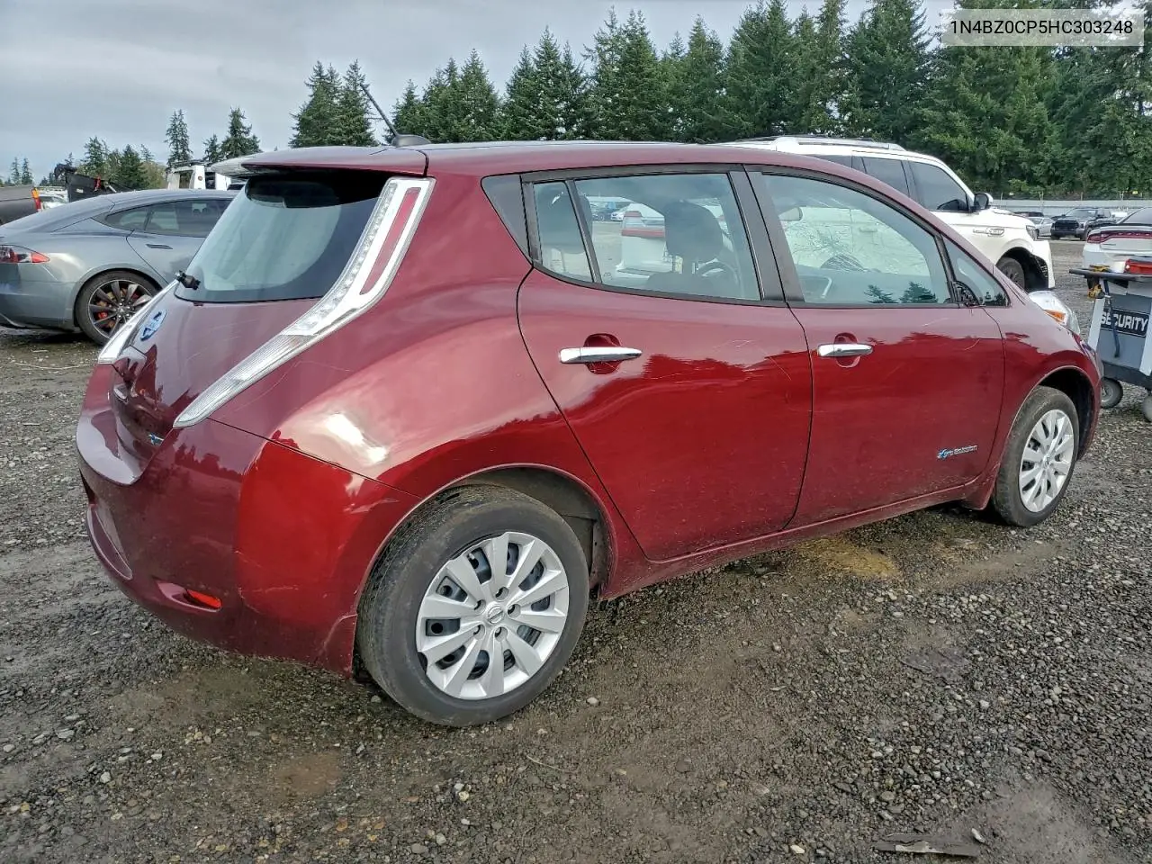1N4BZ0CP5HC303248 2017 Nissan Leaf S