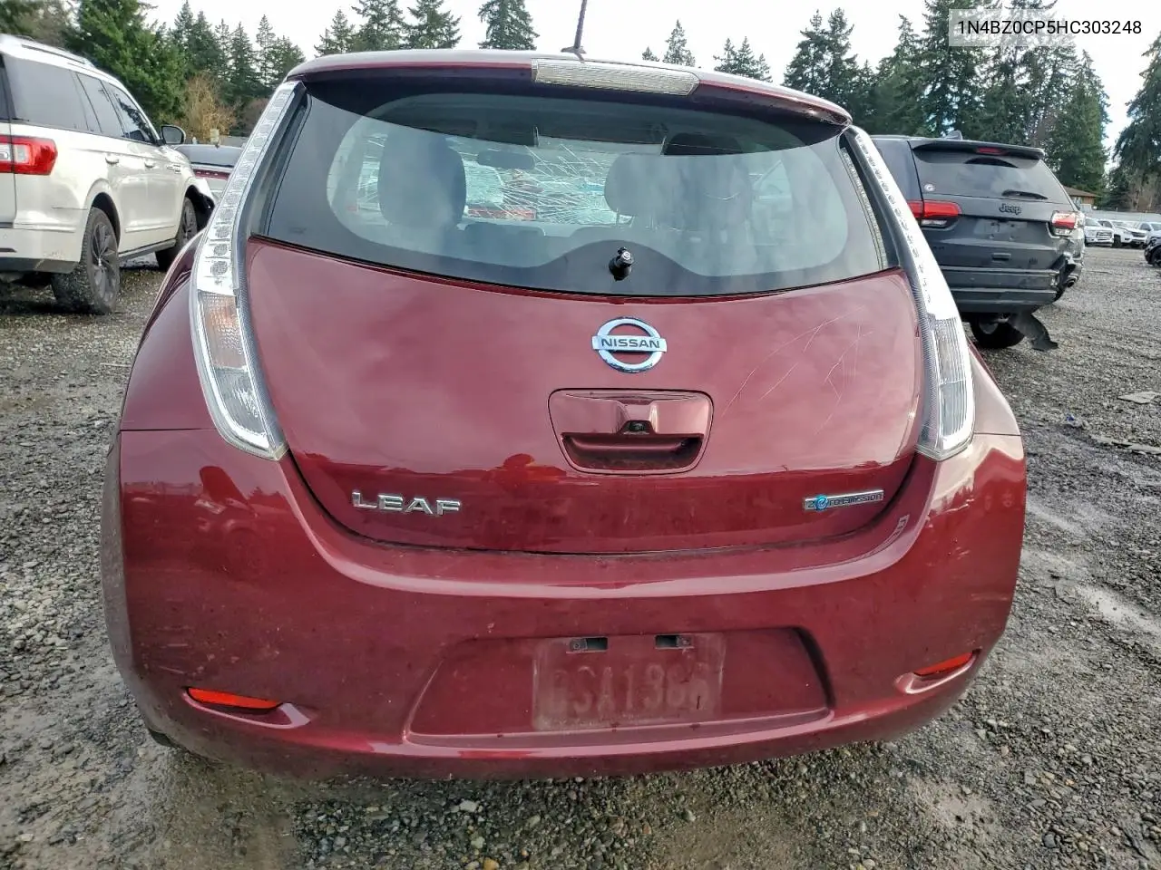 1N4BZ0CP5HC303248 2017 Nissan Leaf S