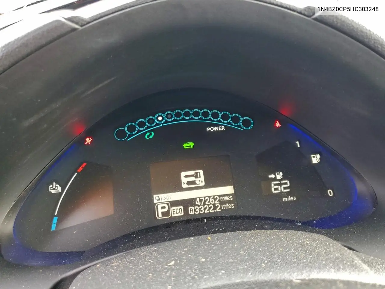 1N4BZ0CP5HC303248 2017 Nissan Leaf S