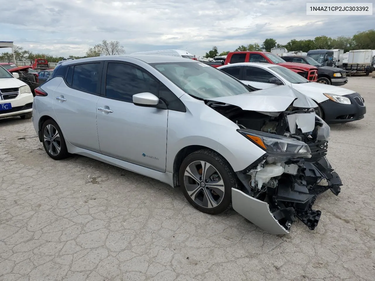 1N4AZ1CP2JC303392 2018 Nissan Leaf S