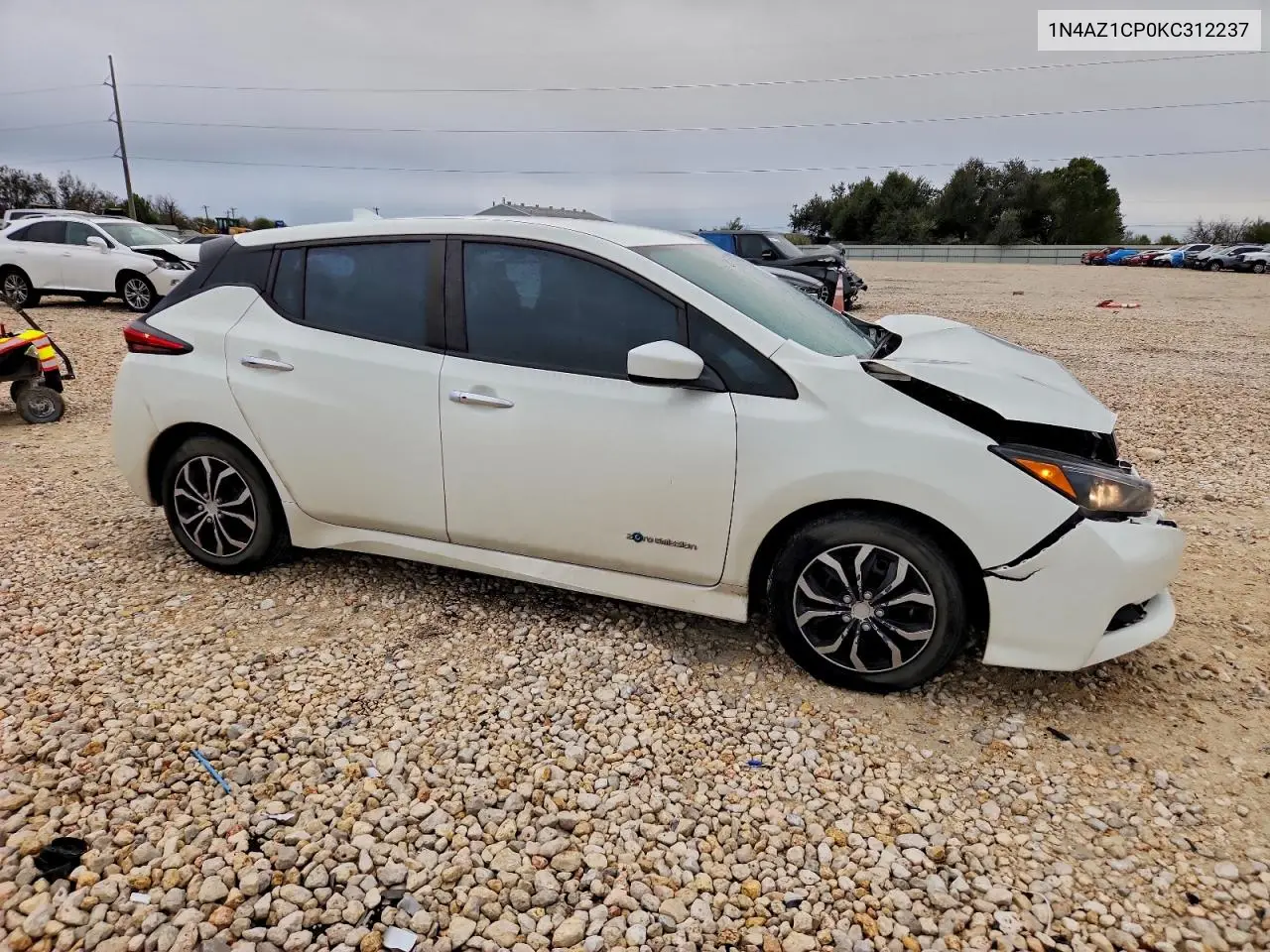 1N4AZ1CP0KC312237 2019 Nissan Leaf S