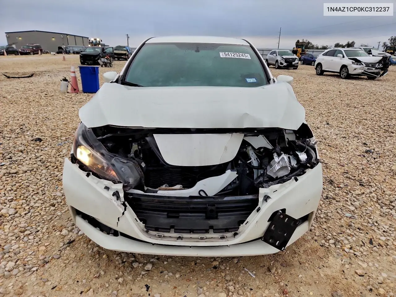 1N4AZ1CP0KC312237 2019 Nissan Leaf S