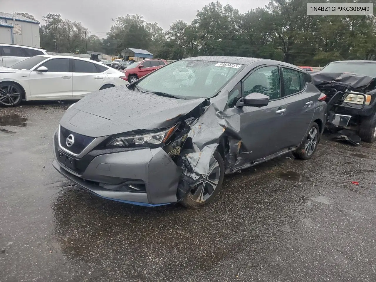 1N4BZ1CP9KC308949 2019 Nissan Leaf S Plus