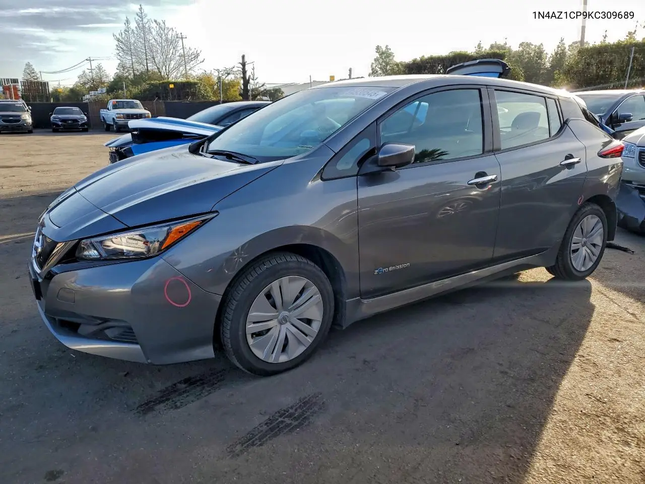 1N4AZ1CP9KC309689 2019 Nissan Leaf S