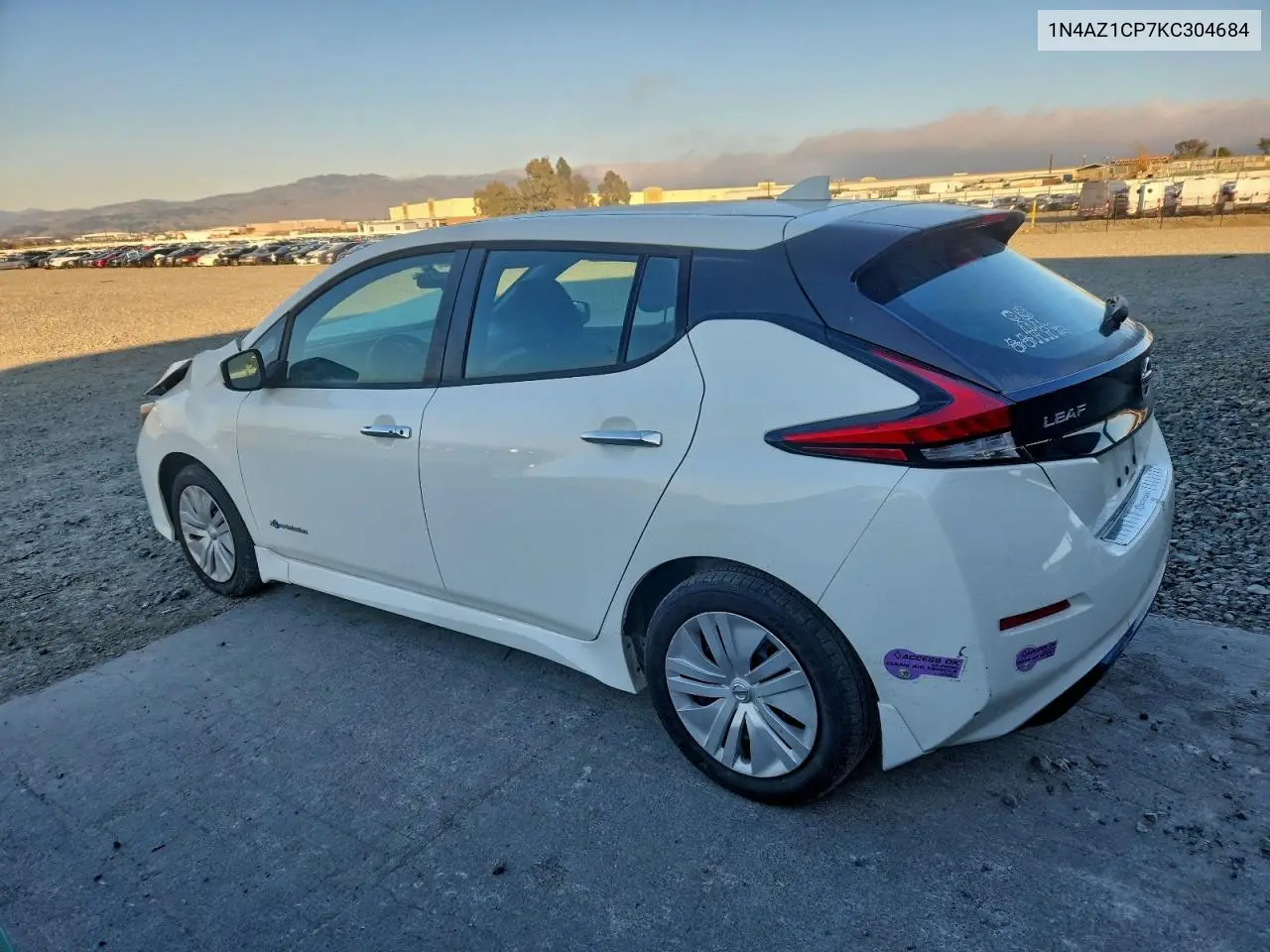 1N4AZ1CP7KC304684 2019 Nissan Leaf S