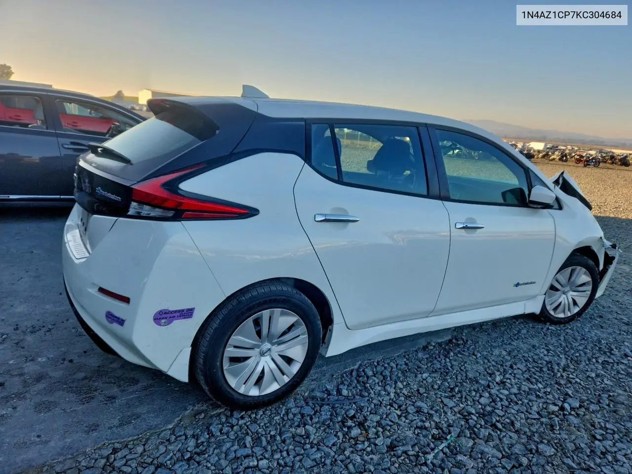 1N4AZ1CP7KC304684 2019 Nissan Leaf S