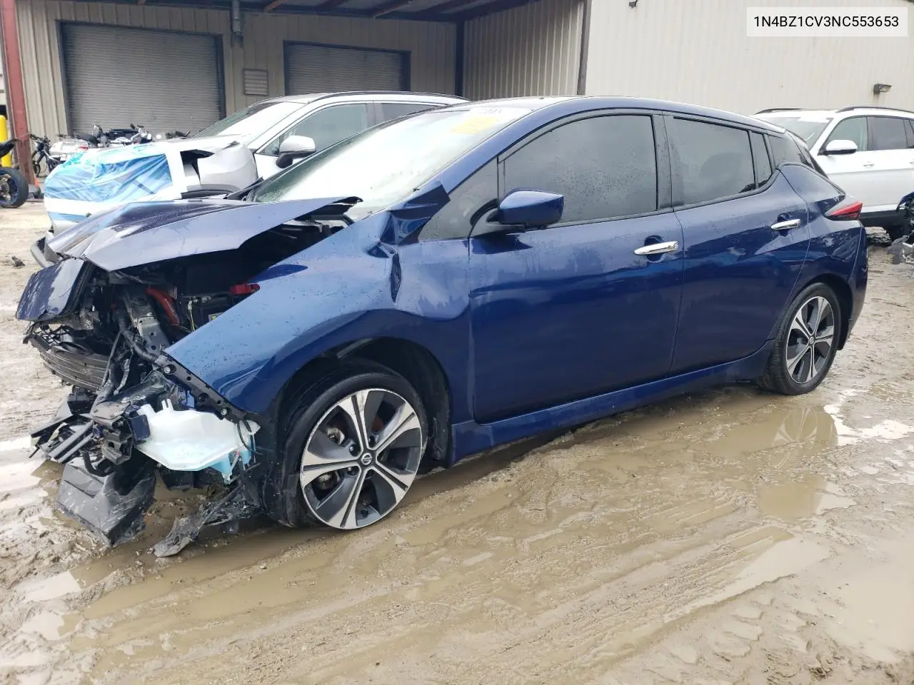 1N4BZ1CV3NC553653 2022 Nissan Leaf Sv Plus