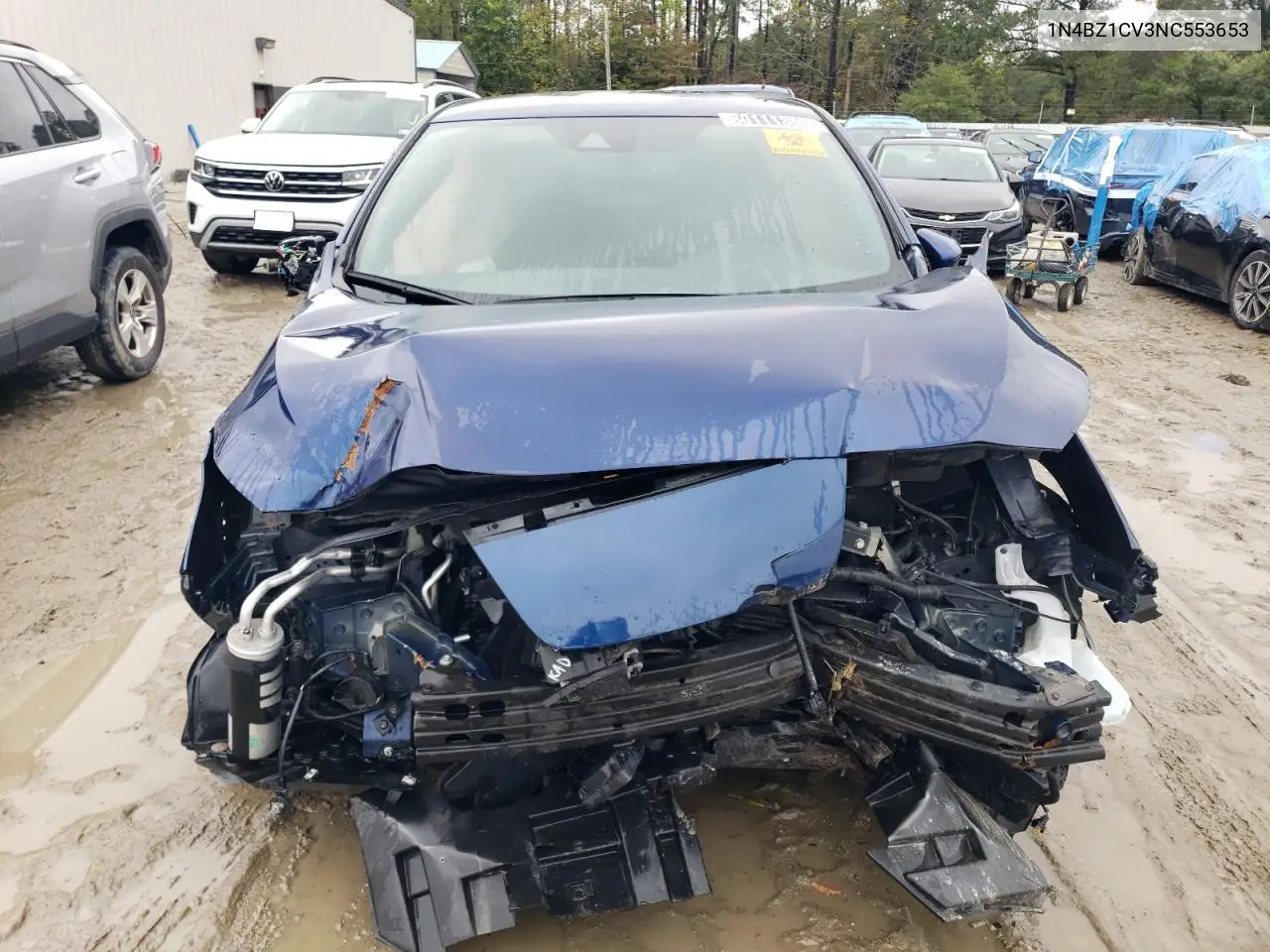 1N4BZ1CV3NC553653 2022 Nissan Leaf Sv Plus