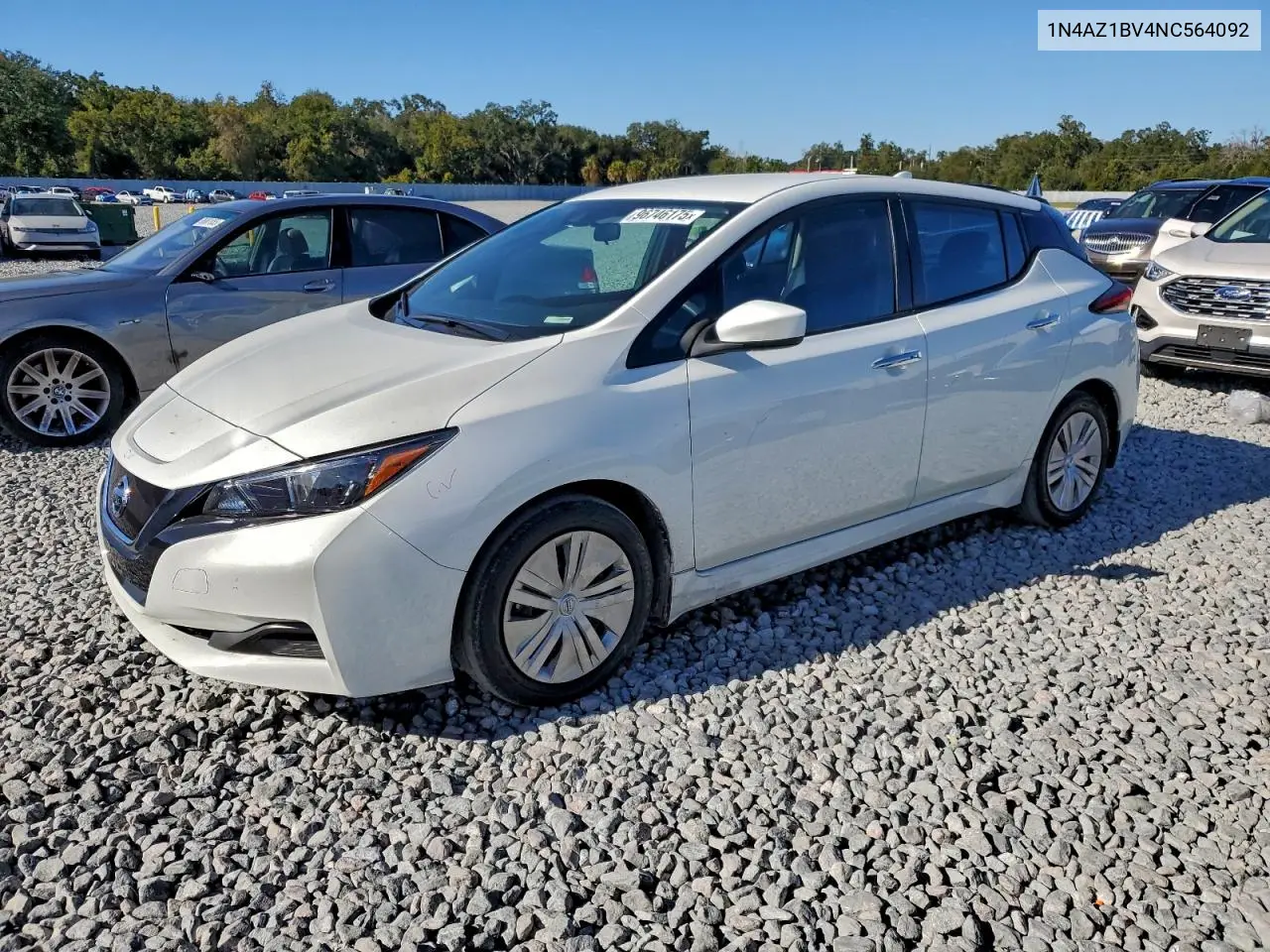 1N4AZ1BV4NC564092 2022 Nissan Leaf S