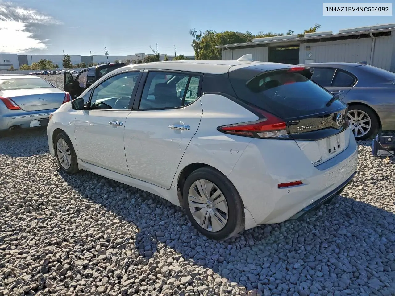 1N4AZ1BV4NC564092 2022 Nissan Leaf S