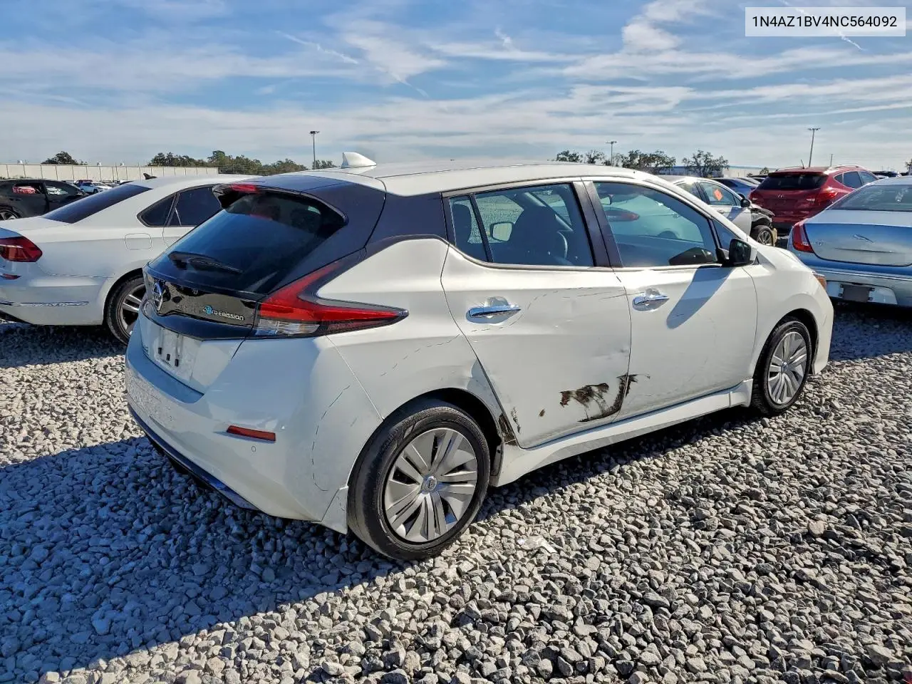 1N4AZ1BV4NC564092 2022 Nissan Leaf S