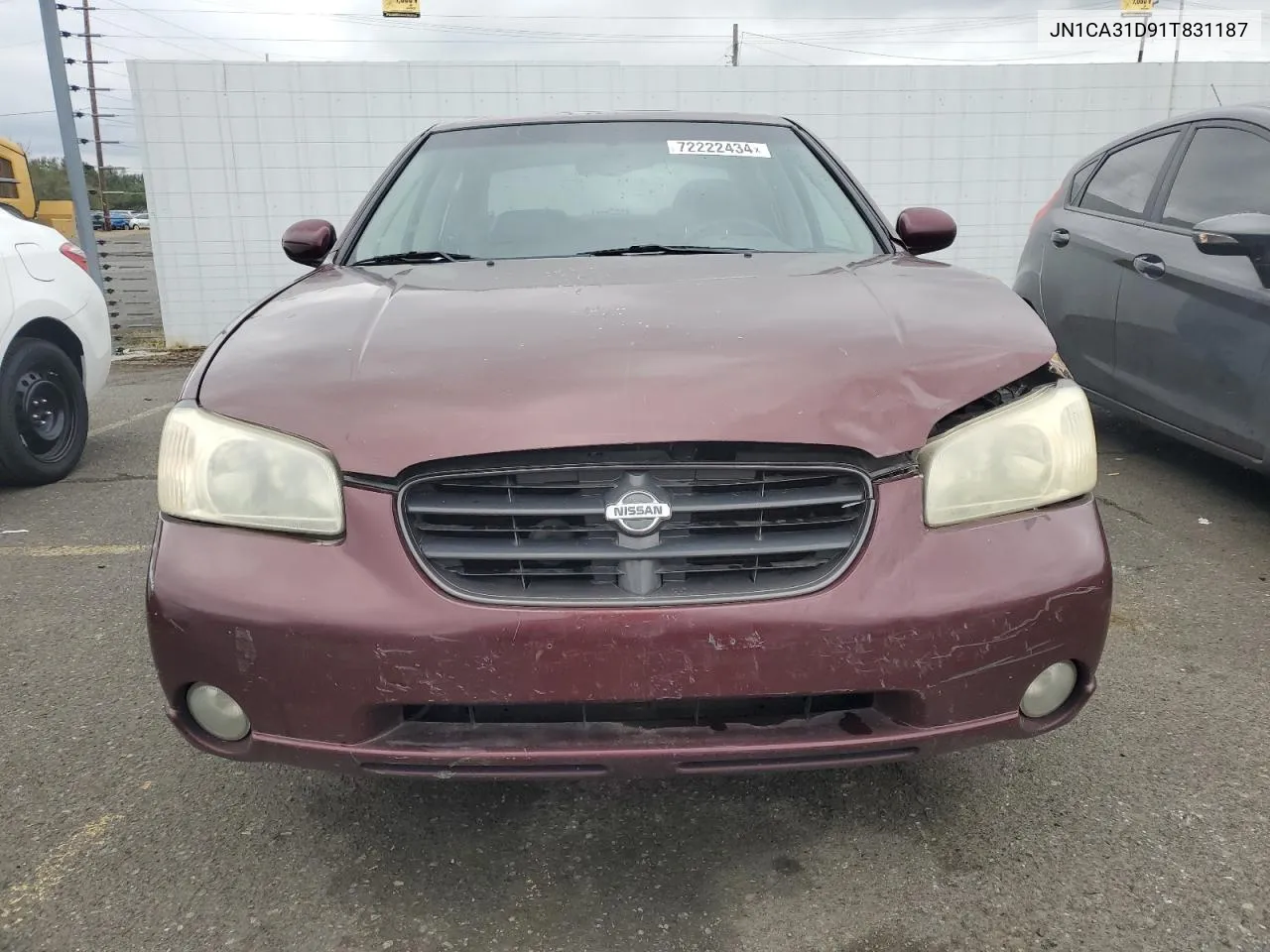 JN1CA31D91T831187 2001 Nissan Maxima Gxe