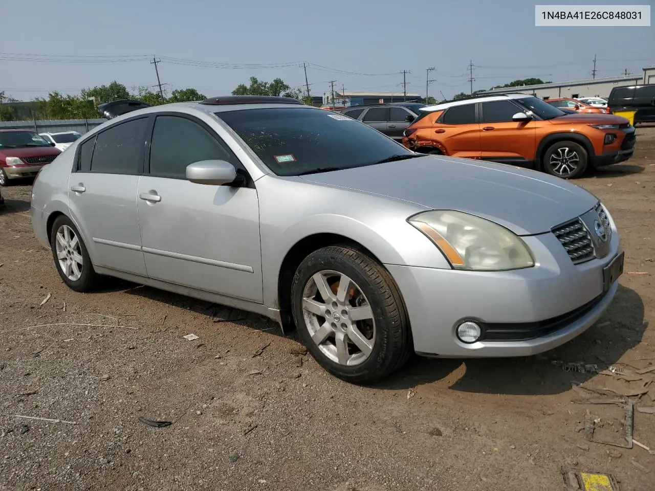1N4BA41E26C848031 2006 Nissan Maxima Se