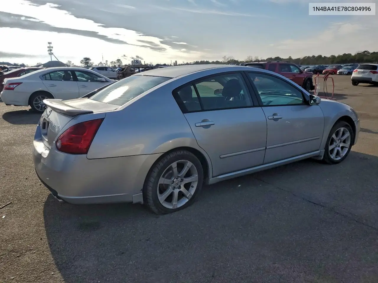 1N4BA41E78C804996 2008 Nissan Maxima Se