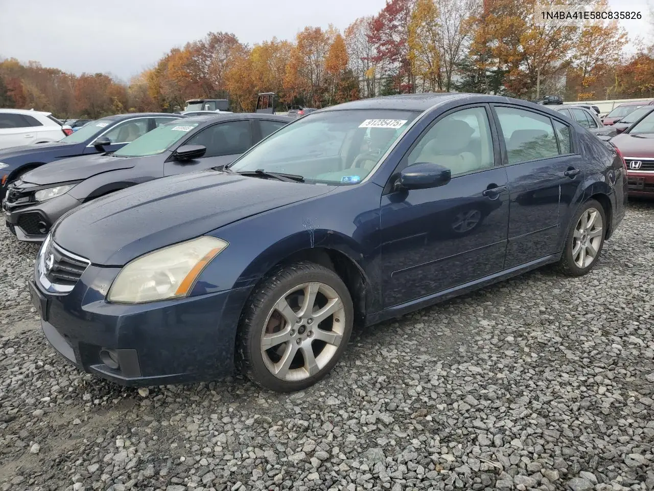 1N4BA41E58C835826 2008 Nissan Maxima Se