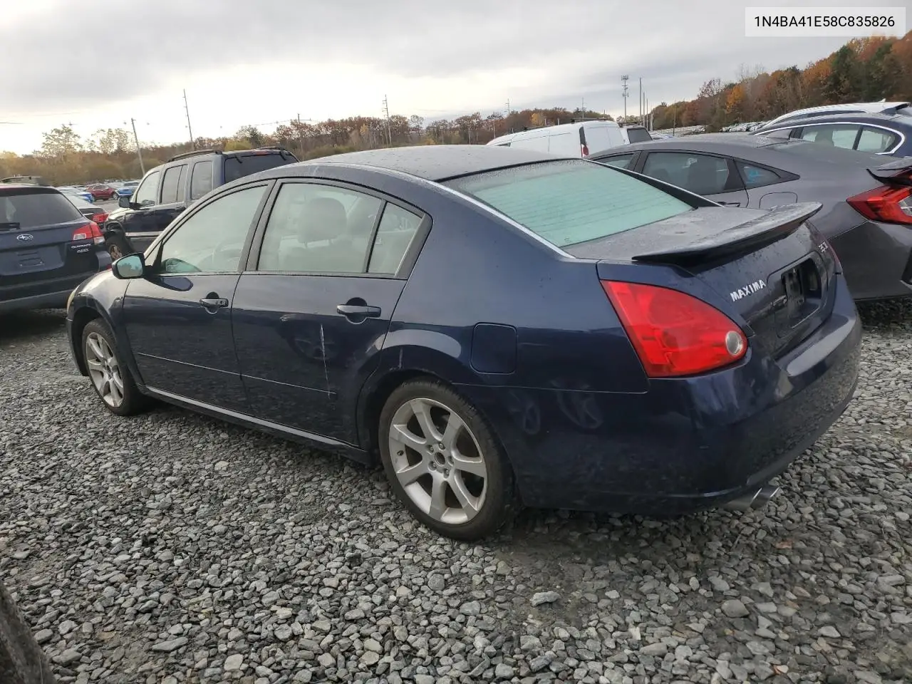 1N4BA41E58C835826 2008 Nissan Maxima Se
