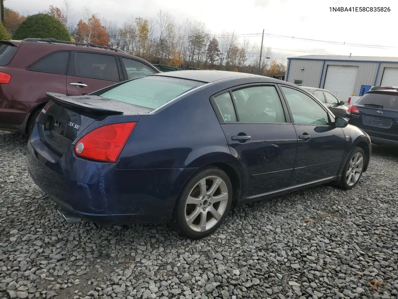 1N4BA41E58C835826 2008 Nissan Maxima Se