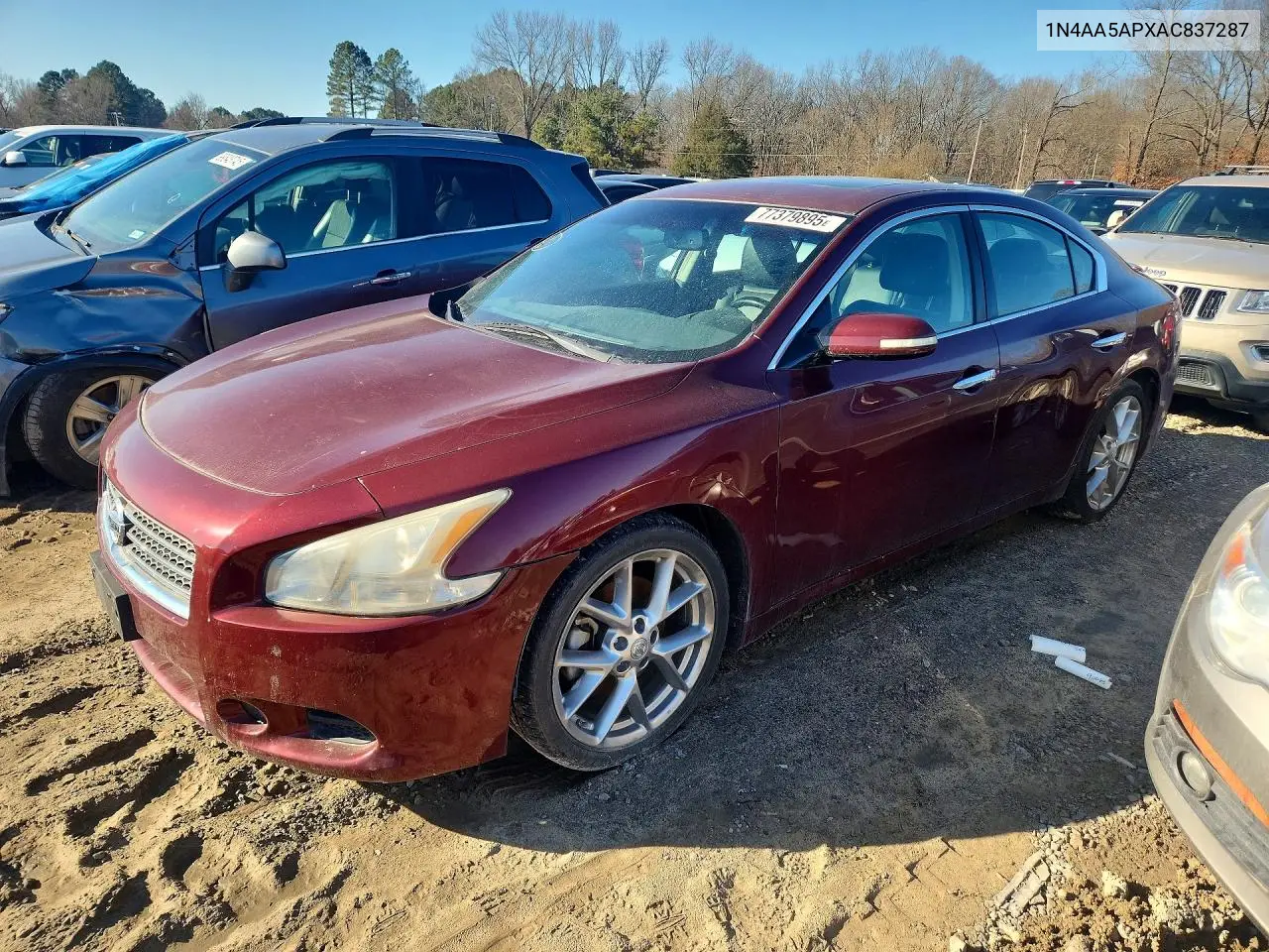 1N4AA5APXAC837287 2010 Nissan Maxima S