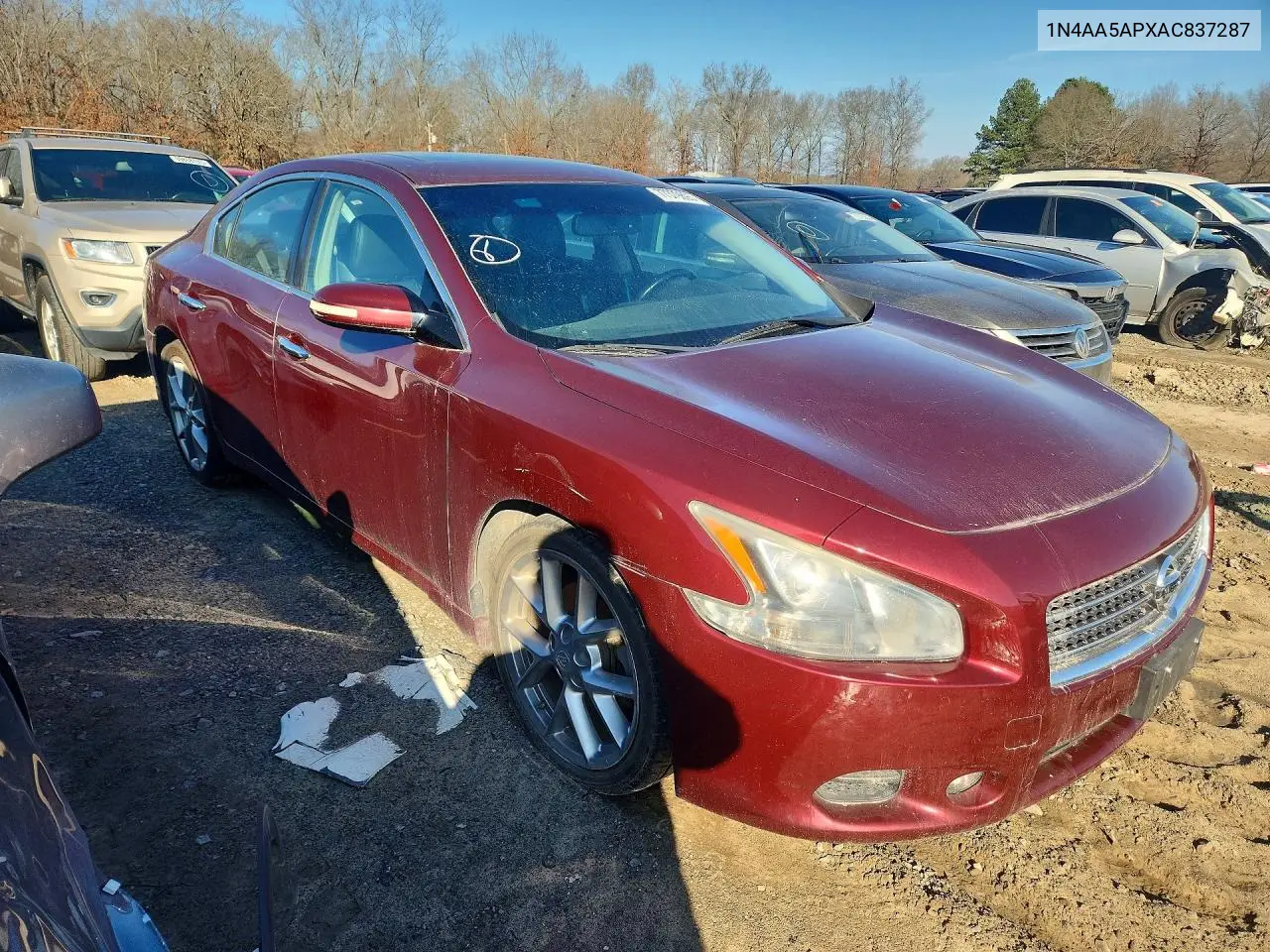 1N4AA5APXAC837287 2010 Nissan Maxima S