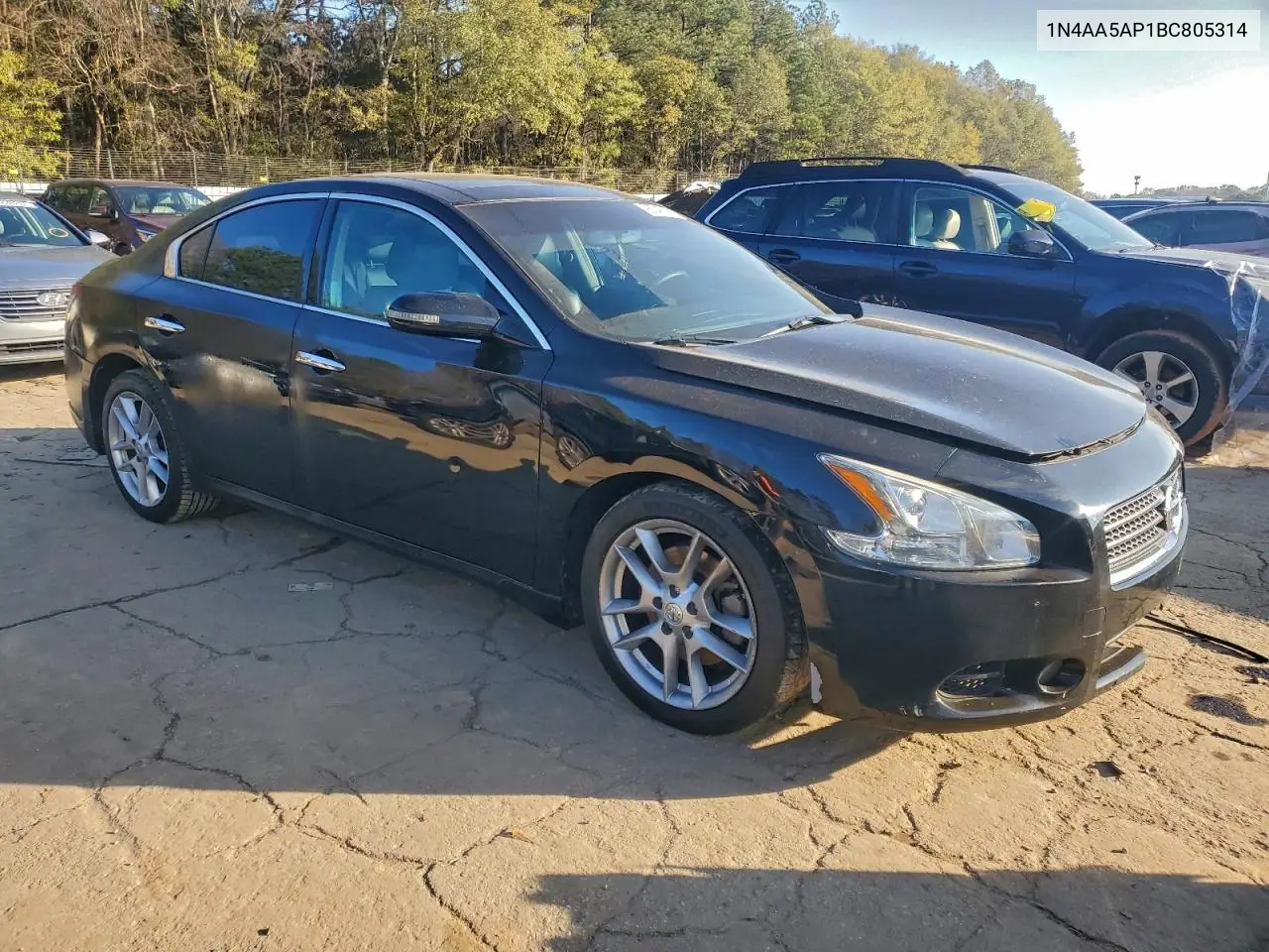 1N4AA5AP1BC805314 2011 Nissan Maxima S